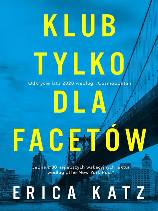 Title details for Klub tylko dla facetów by Erica Katz - Available